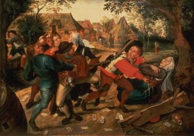 Spieler streiten von Pieter Brueghel the Younger